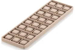 Moule en silicone et tritan professionnel Silikomart 24 pralines avec insert