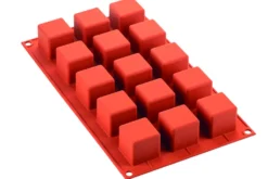 Moule en silicone professionnel Silikomart Silicon Flex 300x175mm 15 cubes