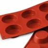 Moule en silicone professionnel Silikomart Silicon Flex 300x175mm 6 tartelettes 7cm