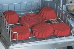 Moule en silicone professionnel Silikomart Silicon Flex 9 bûchettes 300 x 175mm