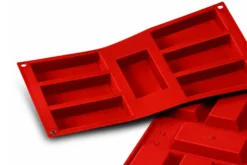 Moule en silicone professionnel Silikomart Silicon Flex 300x175mm 7 financiers