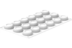 Moule en silicone professionnel Silikomart 18 mini gâteaux 14ml