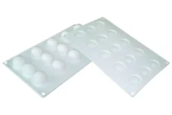 Moule en silicone professionnel Silikomart 15 mini truffes 32 x 28mm