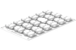Moule en silicone professionnel Silikomart 300x175mm 18 mini oursons 20ml