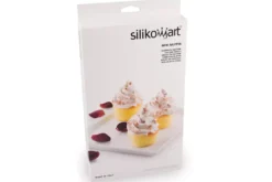 Moule en silicone professionnel Silikomart Silicon Flex 300x175mm 6 muffins 110ml