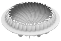 Moule en silicone professionnel Silikomart 3D Wave Ø195mm