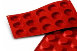 Moule en silicone professionnel Silikomart Silicon Flex 300x175mm 15 mini tartelettes 4.5cm