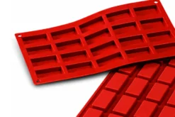 Moule en silicone professionnel Silikomart Silicon Flex 300x175mm 20 mini financiers