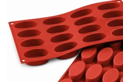 Moule en silicone professionnel Silikomart Silicon Flex 300x175mm 16 petits fours ovales
