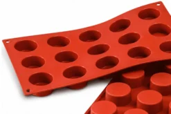 Moule en silicone professionnel Silikomart Silicon Flex 300x175mm 15 petits fours ronds