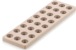 Moule en tritan et insert en silicone Silikomart Chocado 24 demi-sphères