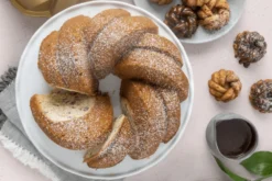 Moule à gâteau Nordic Ware Bundt Torsadé gold en fonte d'aluminium diamètre 27cm