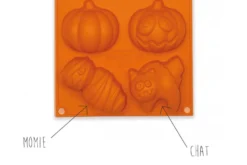 Moule à gâteau silicone Halloween Scrapcooking - 4 motifs