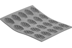 Moule à mini madeleines en silicone De Buyer Elastomoule 20 ou 30 alvéoles