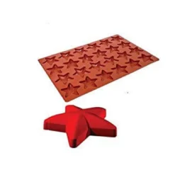Moule premium en silicone 24 étoiles 600 x 400 mm
