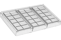 Moule professionnel en tritan Silikomart Chocado Classica-T 3 tablettes de chocolat