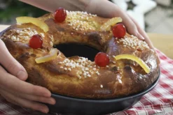 Moule à savarin rond De Buyer en acier anti-adhésif