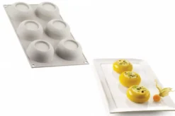 Moule silicone 3D Silikomart Mini dot 6 portions