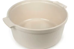 Moule à soufflé Peugeot Appolia en céramique écru diamètre 22cm