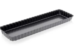 Moule à tarte rectangulaire De Buyer à fond amovible