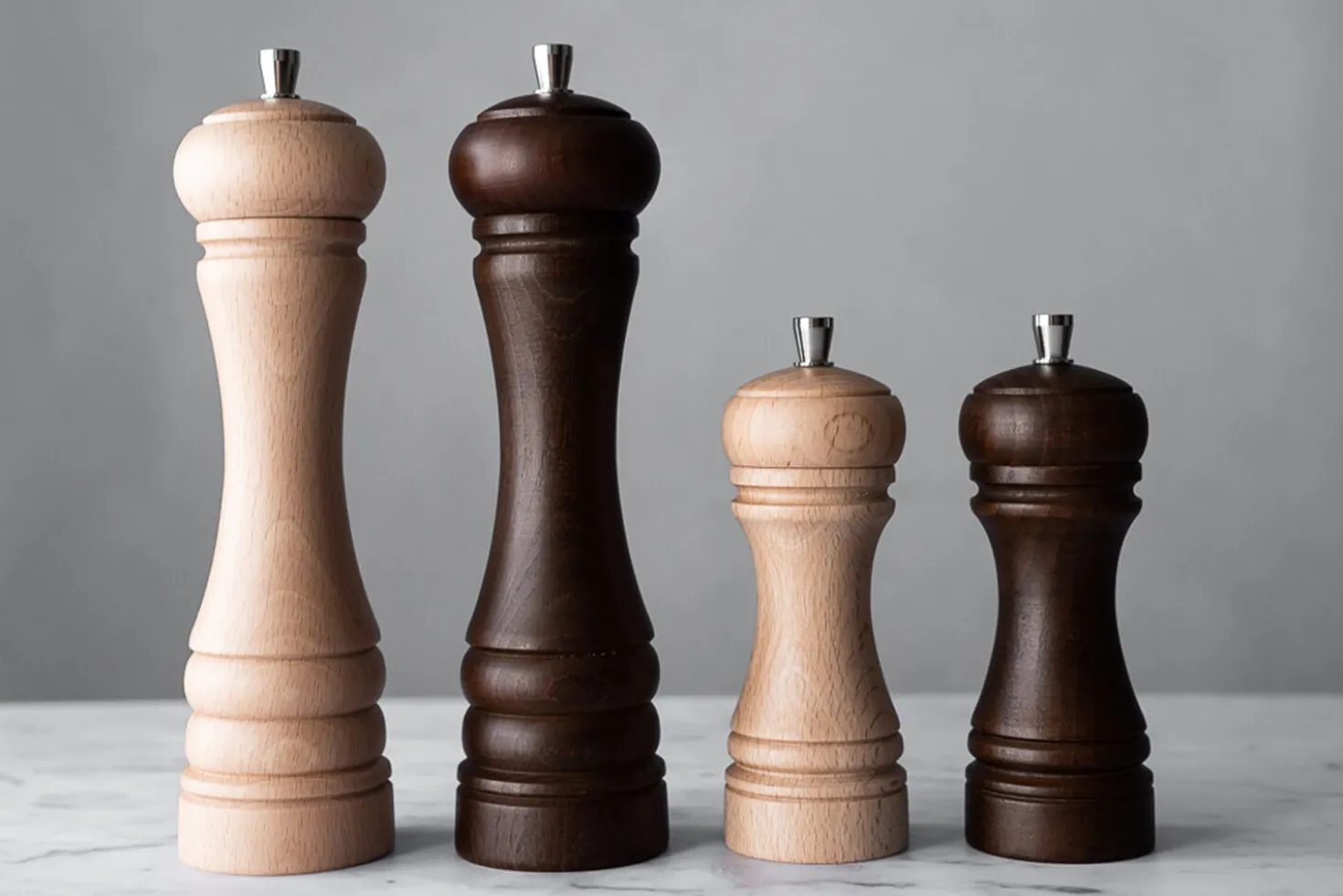 Moulin à épices De Buyer Java 14cm en bois mécanisme en céramique