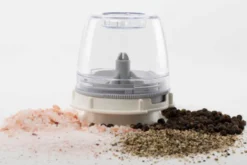 Moulin à épices électrique Finamill PRO Plus crème + 2 capsules de broyage