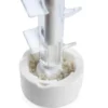 Moulin à sel humide manuel Peugeot Molène en acrylique blanc 14cm