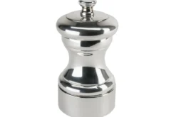 Moulin à sel sec manuel Peugeot Mignonnette en métal argenté 10cm