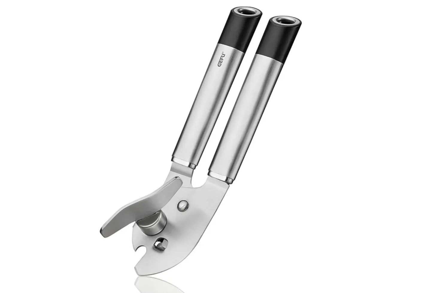 Ouvre-boîte Gefu Primeline + décapsuleur