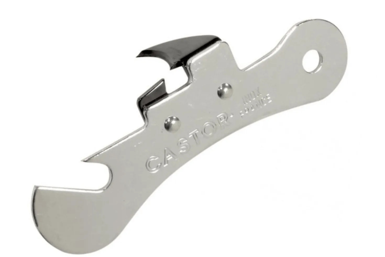 Ouvre-boîtes Castor en acier au carbone 9,5cm