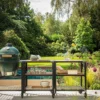 Pack Big Green Egg Large barbecue + convEGGtor + table modulaire + 4 roulettes