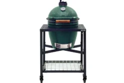 Pack Big Green Egg Large barbecue + convEGGtor + table modulaire + 4 roulettes