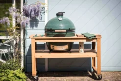 Pack Big Green Egg XLarge barbecue + convEGGtor + chariot à roulettes