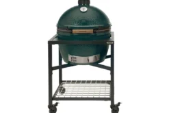 Pack Big Green Egg XLarge barbecue + convEGGtor + table modulaire + 4 roulettes