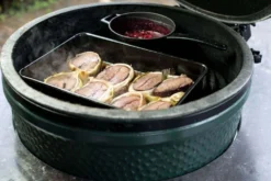 Pack Big Green Egg XLarge barbecue + convEGGtor + table modulaire + 4 roulettes