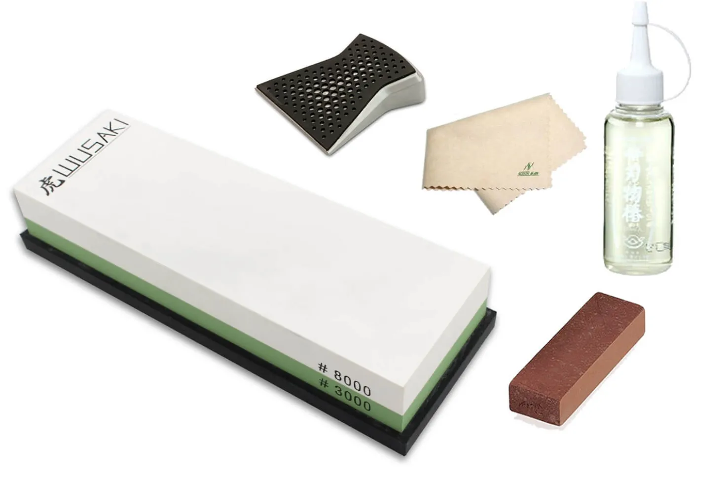 Pack spécial entretien pour couteaux en acier - Pierre 3000/8000