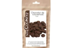 Palets de chocolat noir Scrapcooking de couverture 190g