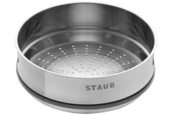 Panier vapeur Staub en acier inoxydable pour cocotte ronde