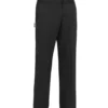 Pantalon de cuisine unisexe Egochef Evo noir polyester et coton