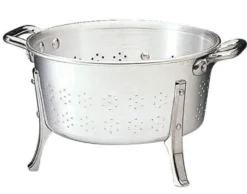 Passoire à gras pro MATFER 36cm en aluminium avec anses