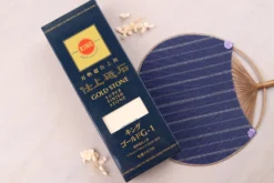 Pierre à aiguiser japonaise King Gold Super Finish grains 8000 avec support + pierre Nagura