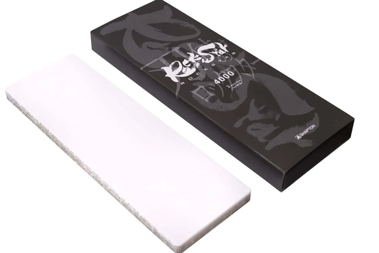 Pierre à aiguiser japonaise Shapton Rock Star 60117 grains 4000