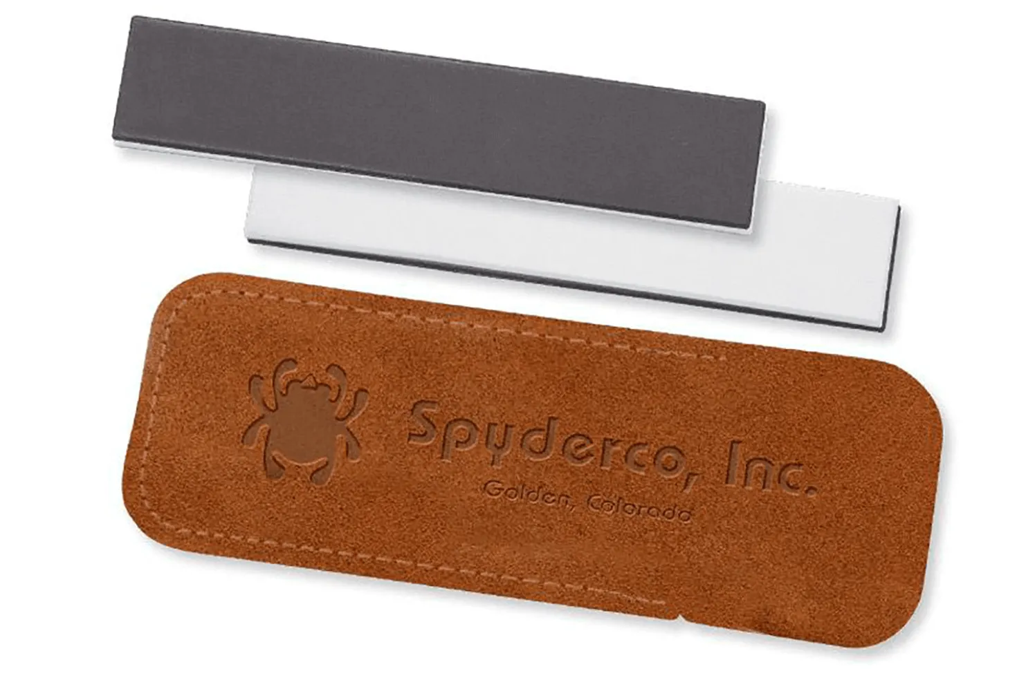Pierre à aiguiser Spyderco Double Stuff 2 faces en céramique - Format de poche