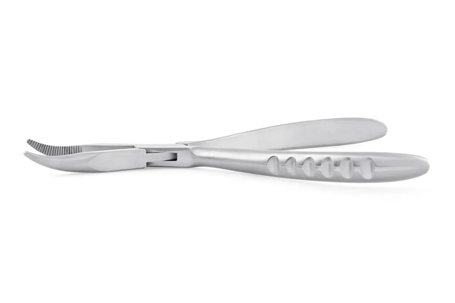 Pince à arêtes coudée Triangle acier inox 20cm