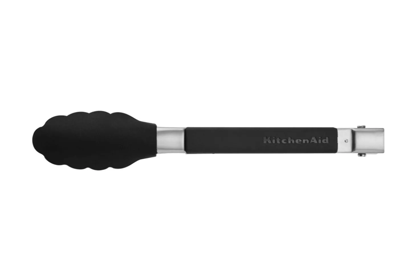 Pince de cuisine Kitchen Aid embout silicone noir