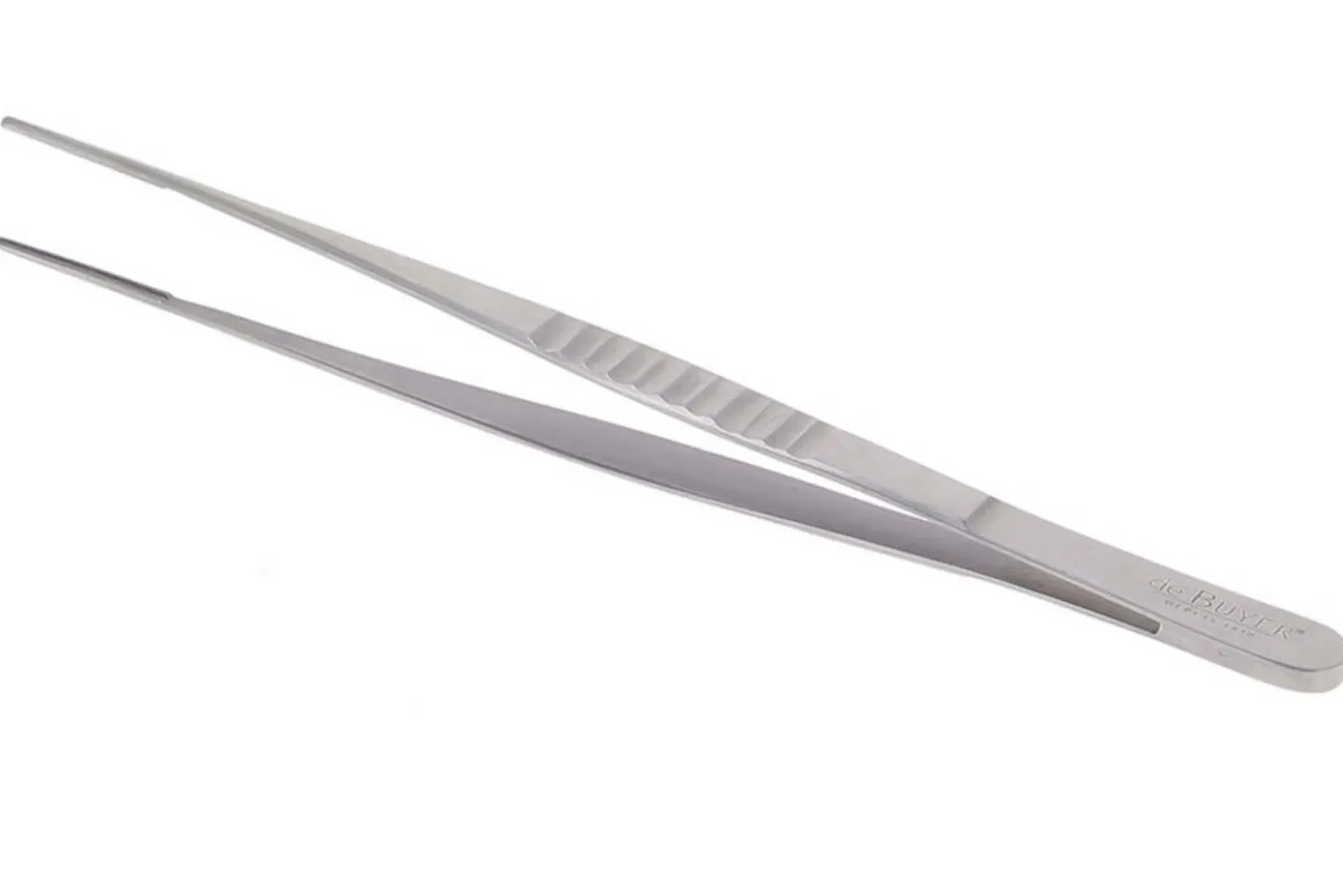 Pince de présentation De Buyer droite en inox