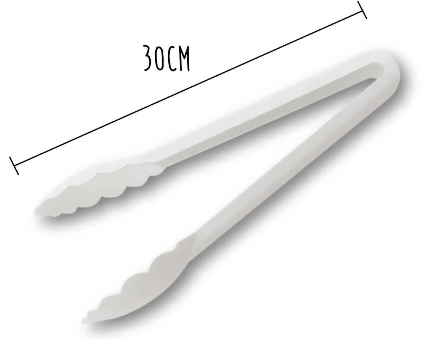 Pince feuille de chêne Matfer 30cm Exoglass blanc