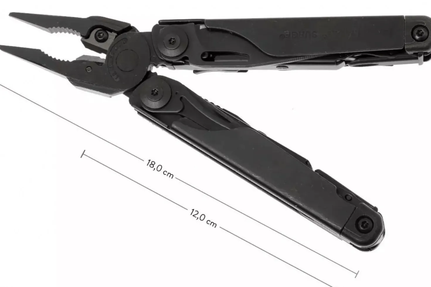 Pince multifonction Leatherman Surge Black 831333 21 fonctions + étui nylon