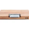 Planche Boos Blocks Prep Masters bois d'érable + plateau acier 61 x 46 x 6cm