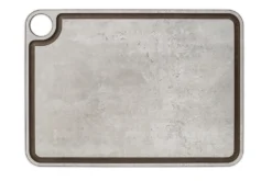 Planche à découper Arcos en fibres de celullose et résine motif marbré avec rigole